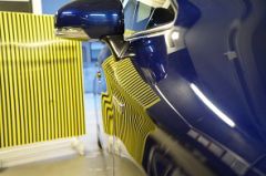 プリウス 右フロントフェンダー ラインボードの映り方