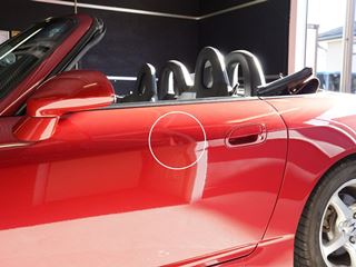 S2000のデントリペア位置