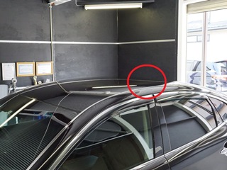 ルーフのデントリペア例