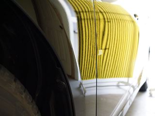 プリウスのデントリペア後