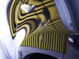 キザシのデントリペアDIY再修理前