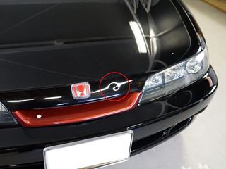 ホンダ インテグラ・タイプRのデントリペア位置