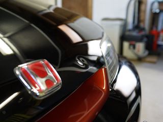 ホンダ インテグラ・タイプRのデントリペア前