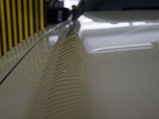 シボレー シルバラードのデントリペア前