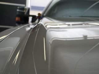 シボレー シルバラードのデントリペア後