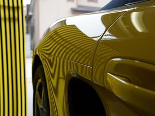 ポルシェ ボクスターのデントリペア後