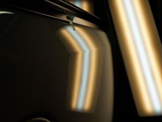 ダッジ グランドキャラバンのデントリペア後