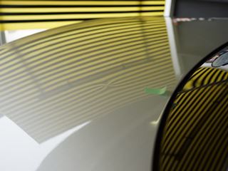 メルセデスベンツ SLKクラスのデントリペア前