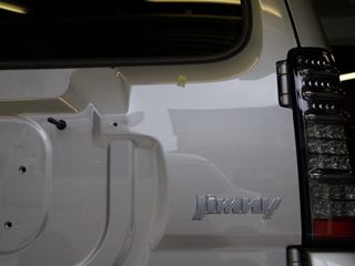 ジムニーのデントリペア後