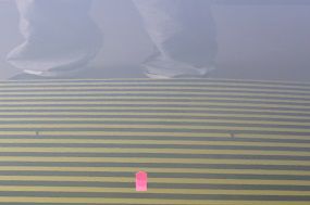 ラインボードを下に置きます